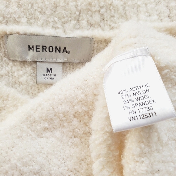 Merona Wool Blend Long Sleeves Sweater - Picture 5 of 6